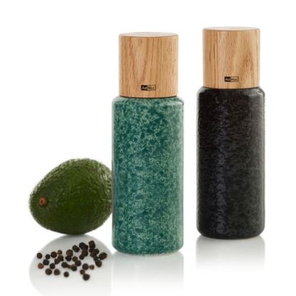 Set Pfeffer- und Salzmühle Yara | black&green