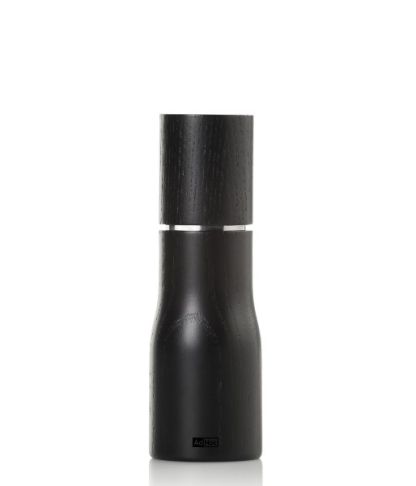 Pfeffer- / Salzmühle Levo | Eschenholz schwarz, 15 cm